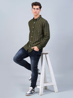 Military Olive Checks