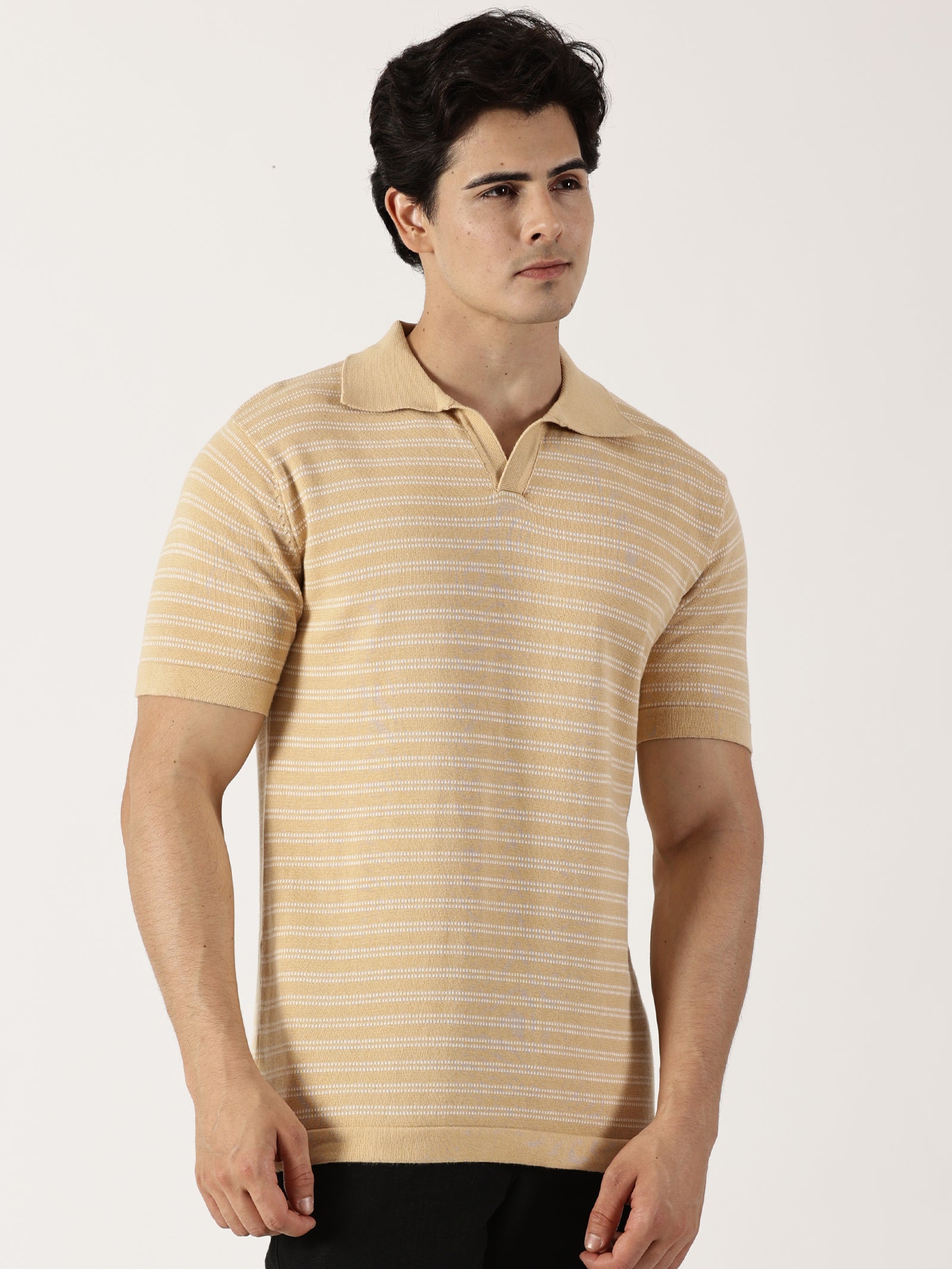 Mustard Striped