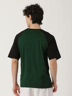 Shadow Green Raglan