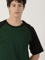Shadow Green Raglan