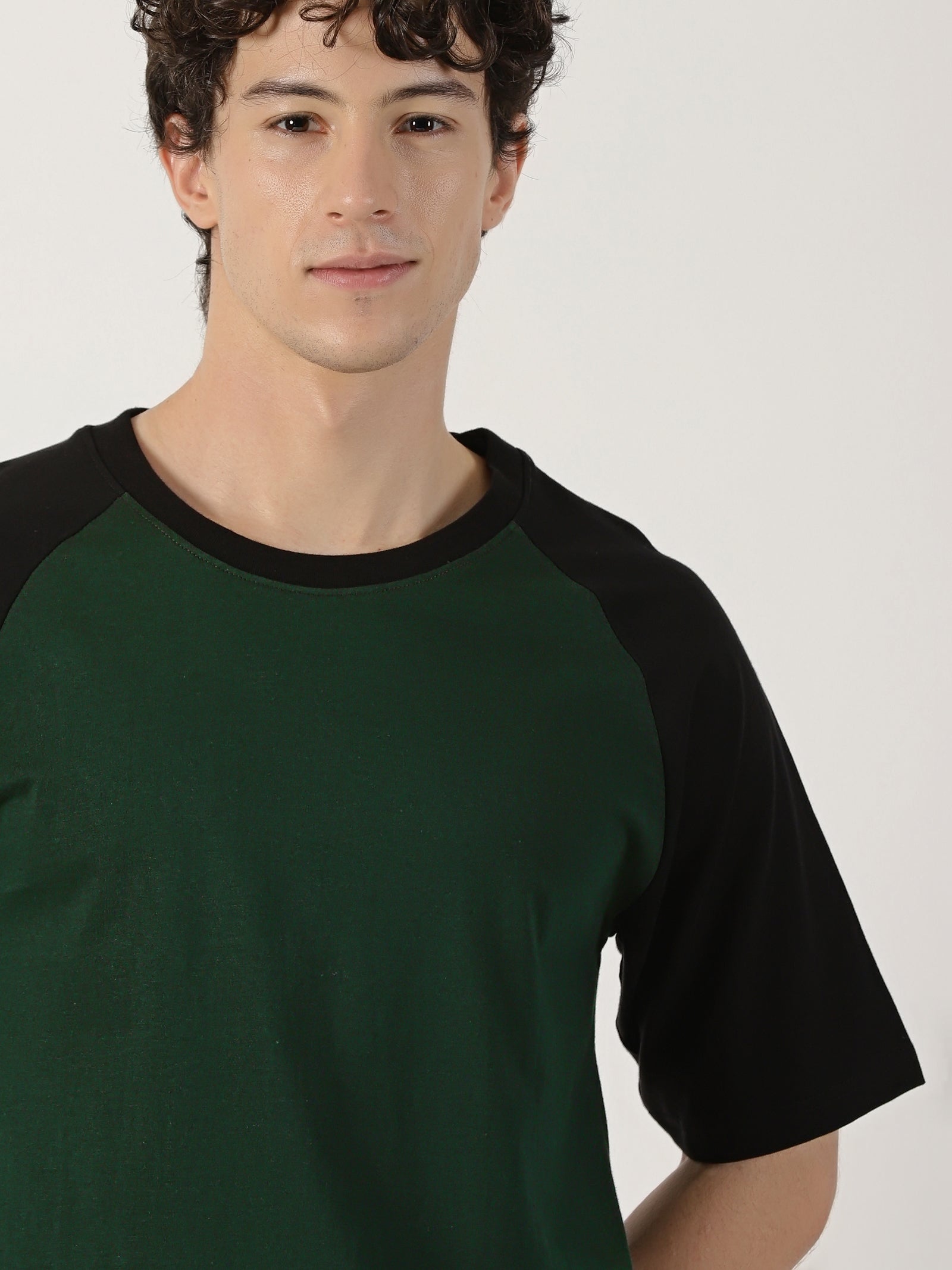 Shadow Green Raglan