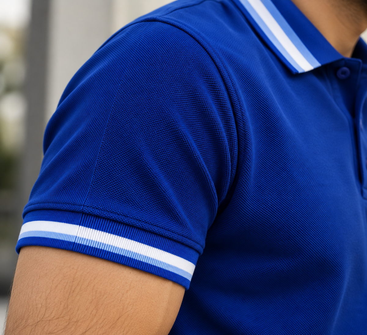 The Bleu Label Classic Polo - Royal Blue