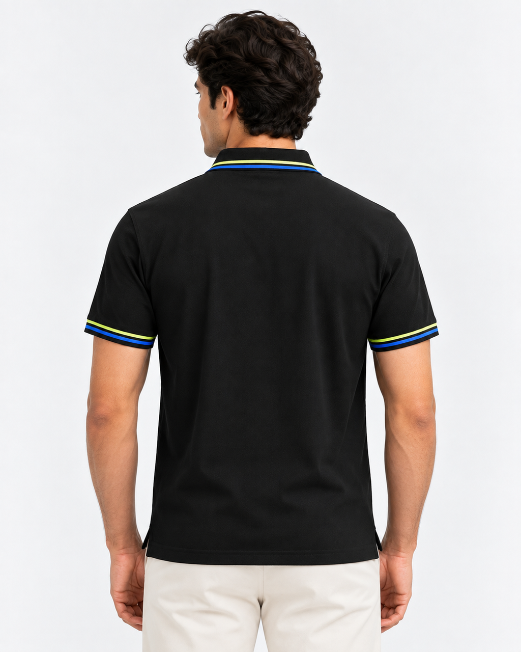 The Bleu Label Classic Polo - Black