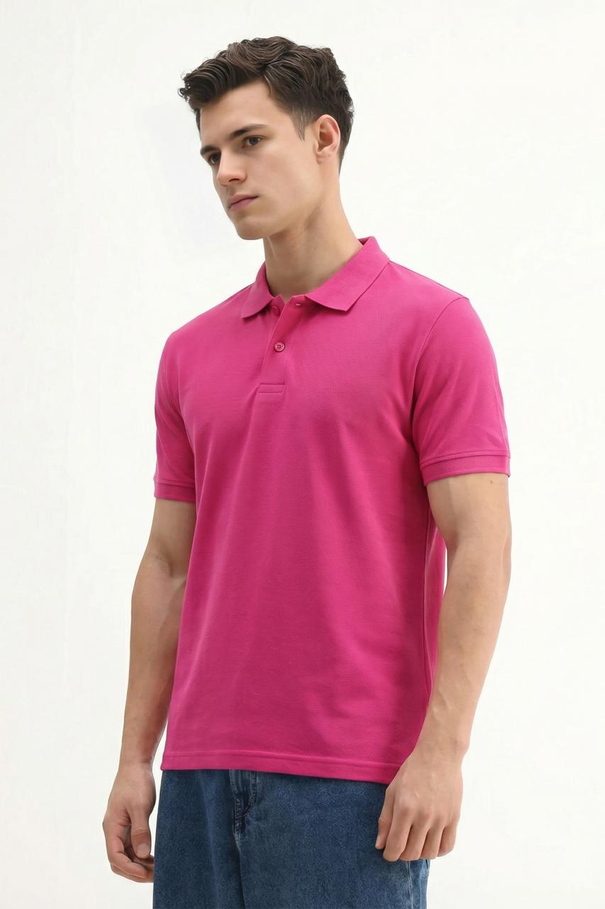 Fuchsia Polo